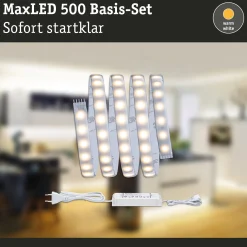MaxLED 500 LED Strip - Basisset 1,5m Warmweiß