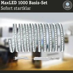 MaxLED 1000 LED Strip - Basisset 3m Tageslichtweiß