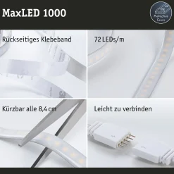 MaxLED 1000 LED Strip - Basisset 3m RGBW