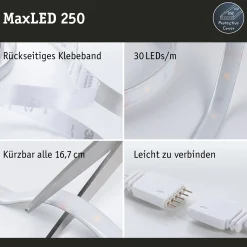 MaxLED 250 LED Strip - Basisset 1,5m 2700K