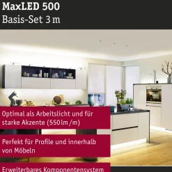 MaxLED 500 LED Strip - Basisset 3m Warmweiß