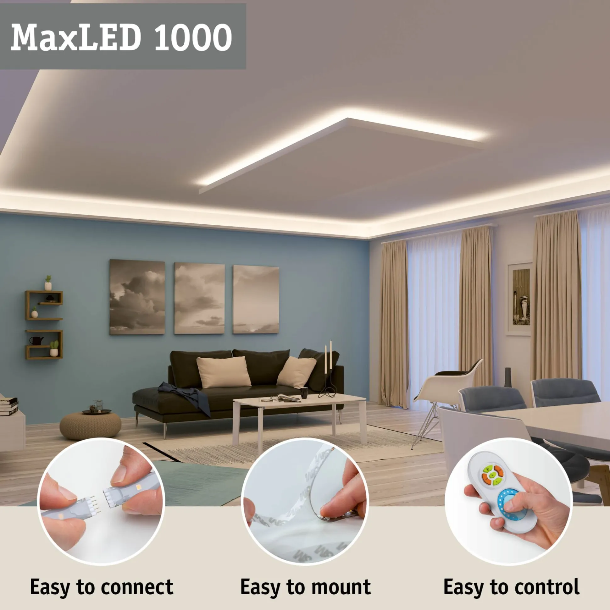 MaxLED 1000 LED Strip - Basisset 1,5m Tunable White