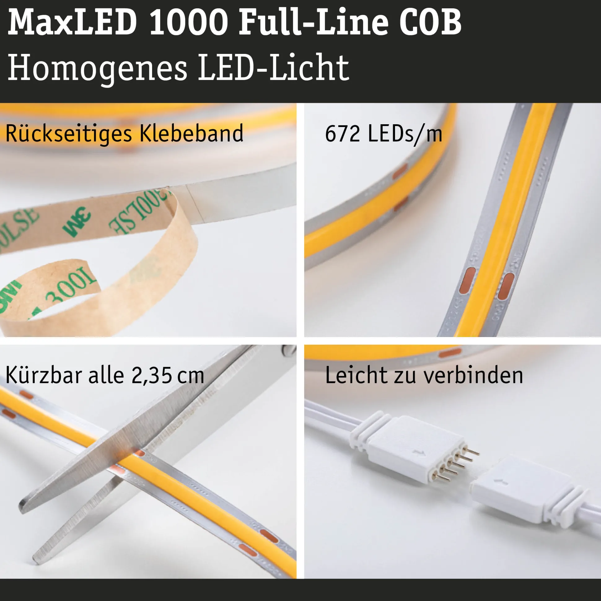 MaxLED 1000 LED Strip - Basisset 1,5m Tunable White