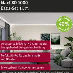 MaxLED 1000 LED Strip - Basisset 1,5m
