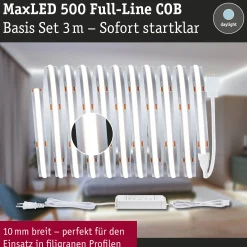 MaxLED 500 LED Strip - Basisset 3m 6500K
