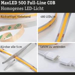 MaxLED 500 LED Strip - Basisset 3m 6500K