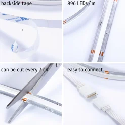 MaxLED 1000 LED Strip - Basisset 3m RGBW