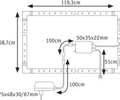 MaxLED 250 LED Strip - Basisset 3,6m RGBW+