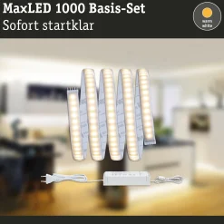 MaxLED 1000 LED Strip - Basisset 1,5m Warmweiß
