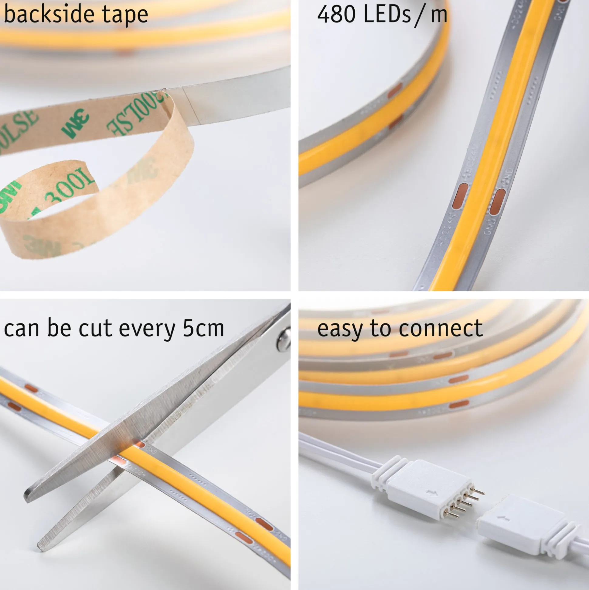 MaxLED 500 LED Strip - Basisset 3m 2700K
