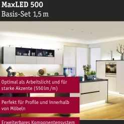 MaxLED 500 LED Strip - Basisset 1,5m Warmweiß