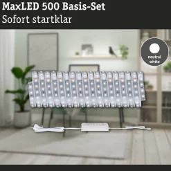 MaxLED 500 LED Strip - Basisset 10m Neutralweiß