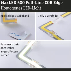 MaxLED 500 LED Strip - Erweiterung COB Ecke 90° Tageslichtweiß