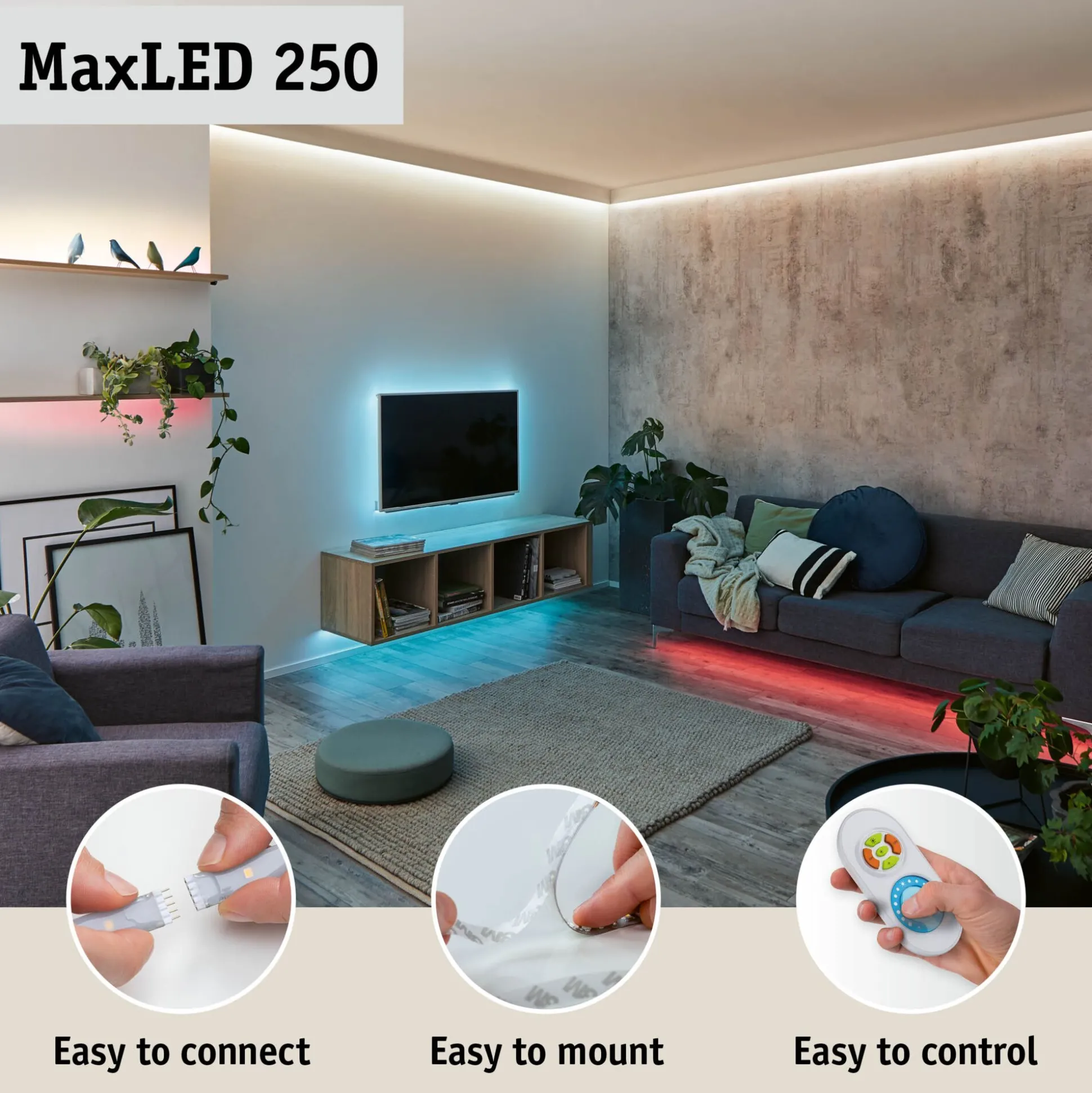 MaxLED 250 LED Strip - Erweiterung 2,5m Tunable White