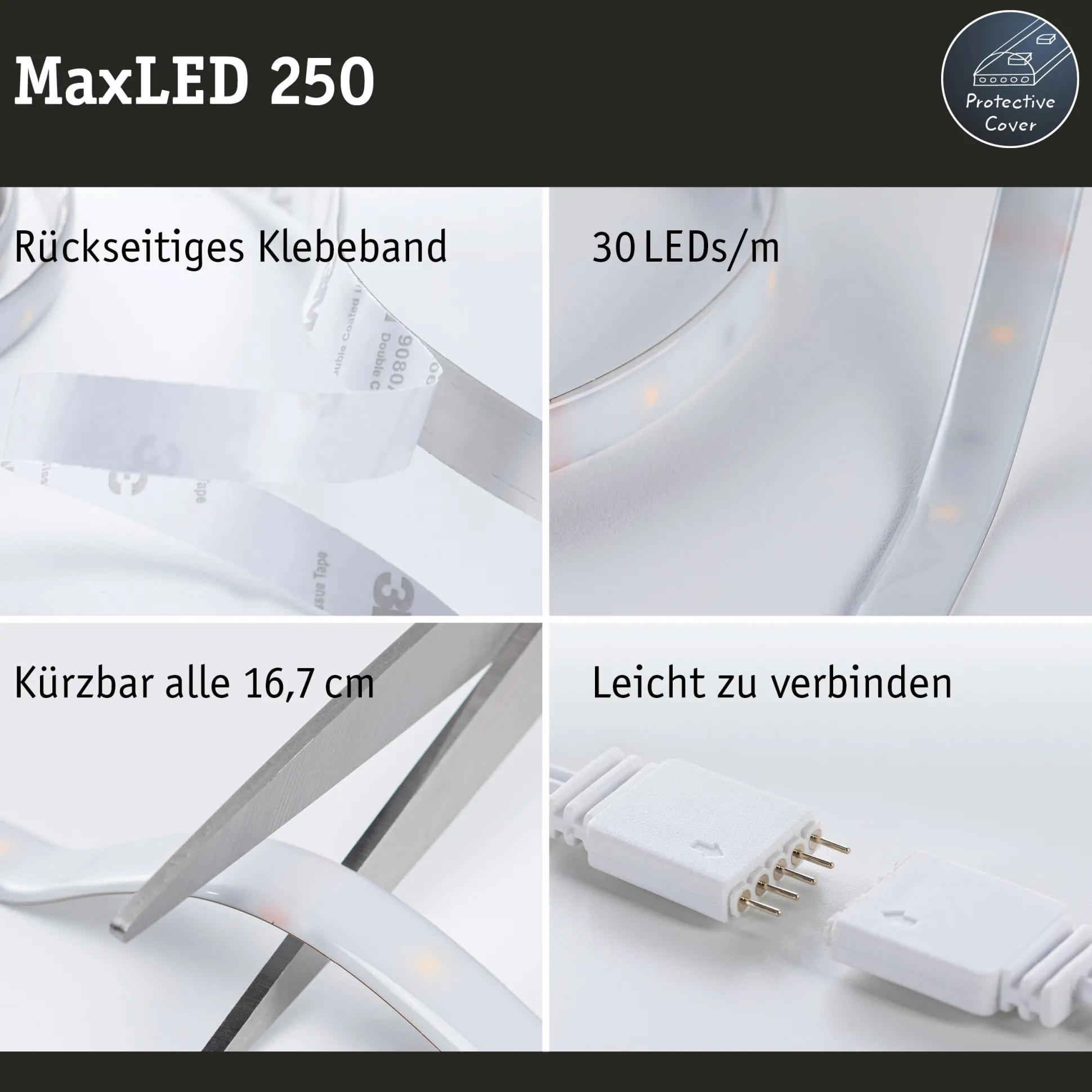 MaxLED 250 LED Strip - Erweiterung 2,5m 6500K