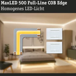 MaxLED 500 LED Strip - Erweiterung COB Ecke 90° Warmweiß
