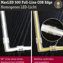 MaxLED 500 LED Strip - Erweiterung COB Ecke 90° Warmweiß