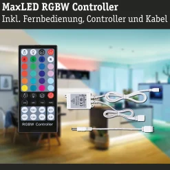 MaxLED Zubehör Steuerung - RGBW inkl. IR-Remote
