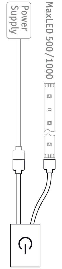 MaxLED Zubehör Steuerung - Switch Touch-Schalter