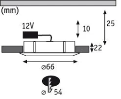 Möbeleinbauleuchten - Micro Line Structure