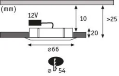Möbeleinbauleuchten - Micro Line Structure