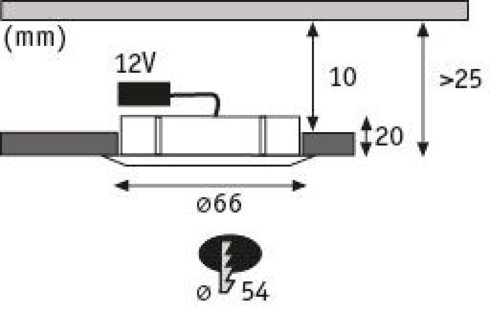 Möbeleinbauleuchten - Micro Line Structure