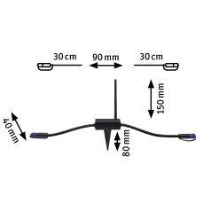 Plug & Shine Controller Wireless - Plug & Shine Controller Wireless IP68 Schwarz