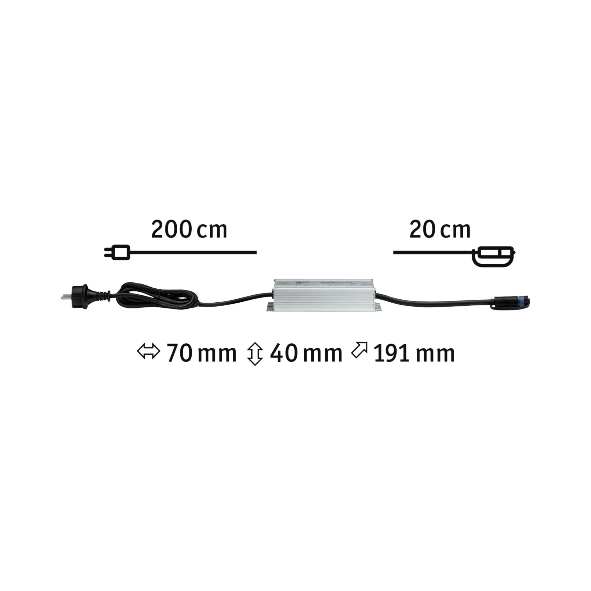Plug & Shine Einspeisung - 230/24V DC