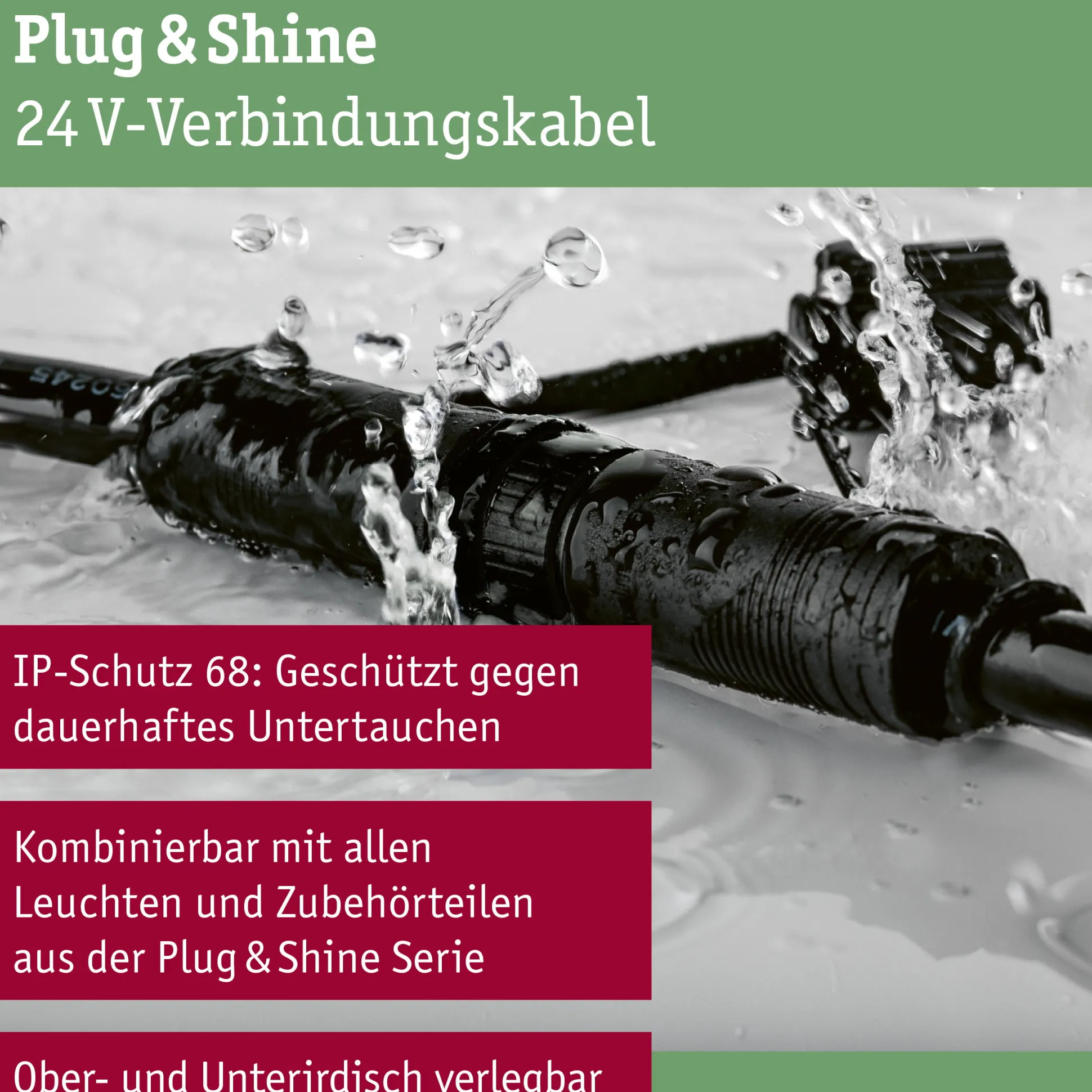 Plug & Shine Kabel - 1m