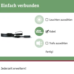 Plug & Shine Kabel - 1m 3 Ausgänge