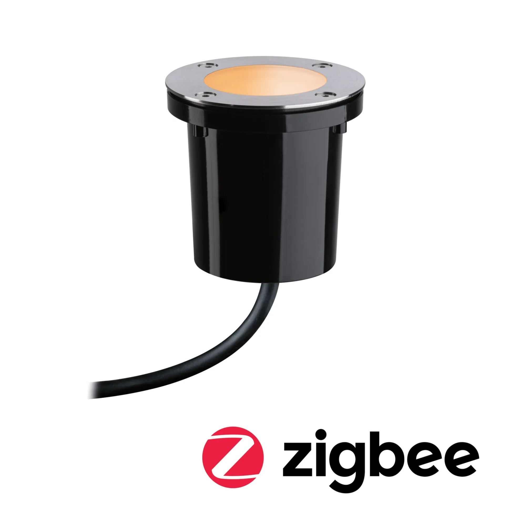 Plug & Shine LED Bodeneinbauleuchte Smart Home Zigbee 3.0 - Floor Einzelspot Insektenfreundlich