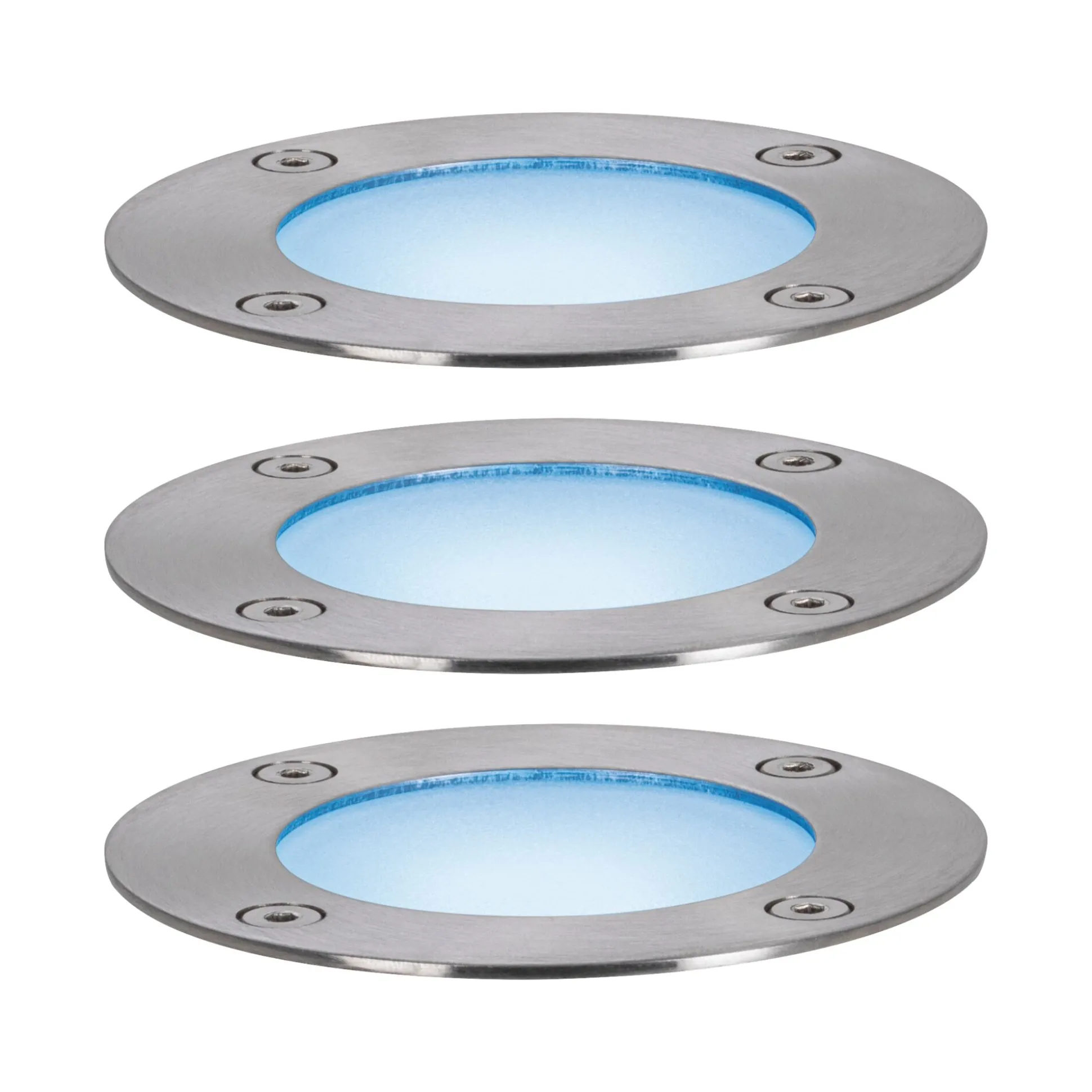 Plug & Shine LED Bodeneinbauleuchte Smart Home Zigbee 3.0 - RGBW Basisset