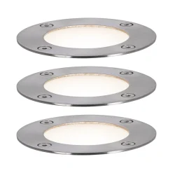 Plug & Shine LED Bodeneinbauleuchte Smart Home Zigbee 3.0 - RGBW Basisset