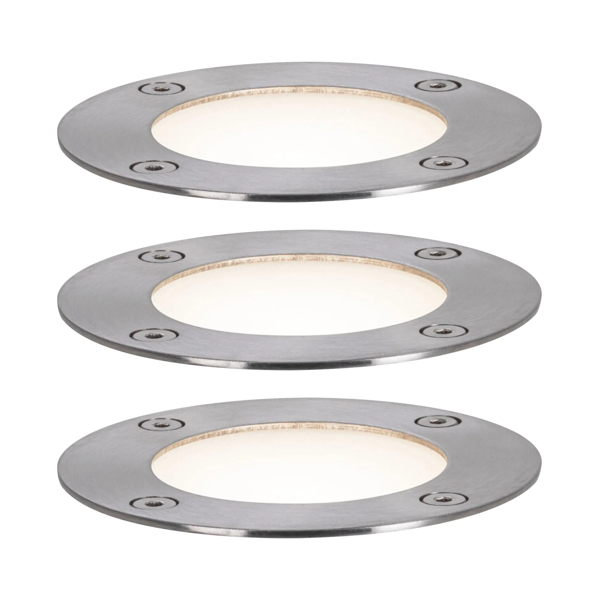 Plug & Shine LED Bodeneinbauleuchte Smart Home Zigbee 3.0 - RGBW Basisset
