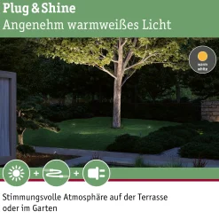 Plug & Shine LED Gartenstrahler - Radon Einzelspot