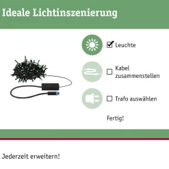 Plug & Shine LED Lichterkette - Yuna RGB 10m