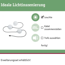Plug & Shine LED Lichterkette - Naima Erweiterungsset