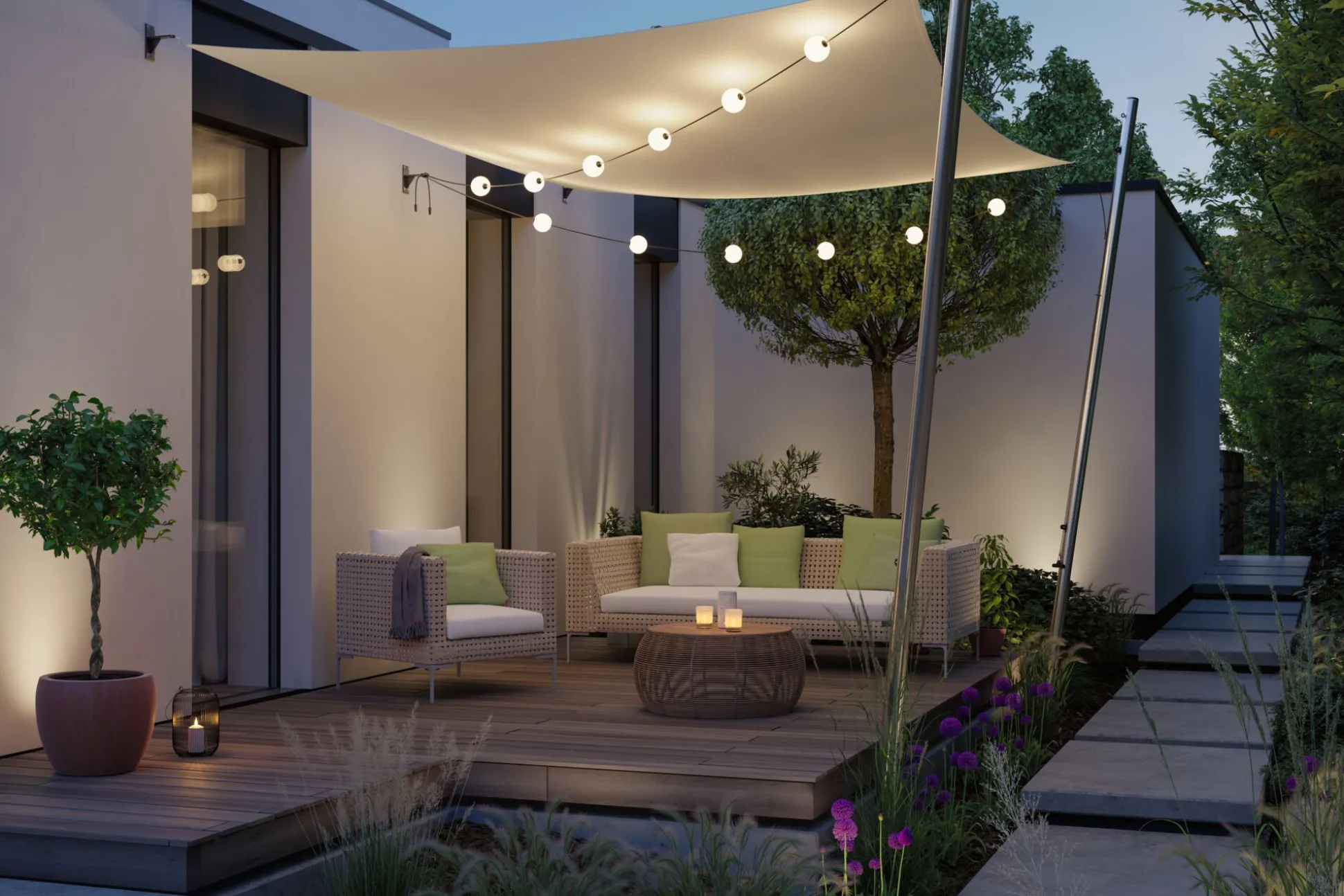 Plug & Shine LED Lichterkette - Naima Basisset