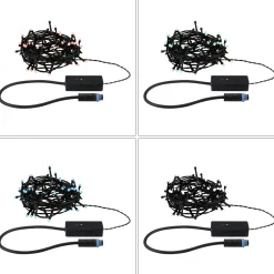 Plug & Shine LED Lichterkette - Yuna RGB 5m