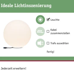 Plug & Shine LED Lichtobjekt - Globe