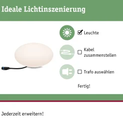 Plug & Shine LED Lichtobjekt - Stone