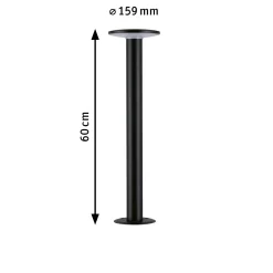 Plug & Shine LED Pollerleuchte Smart Home Zigbee 3.0 - Plate