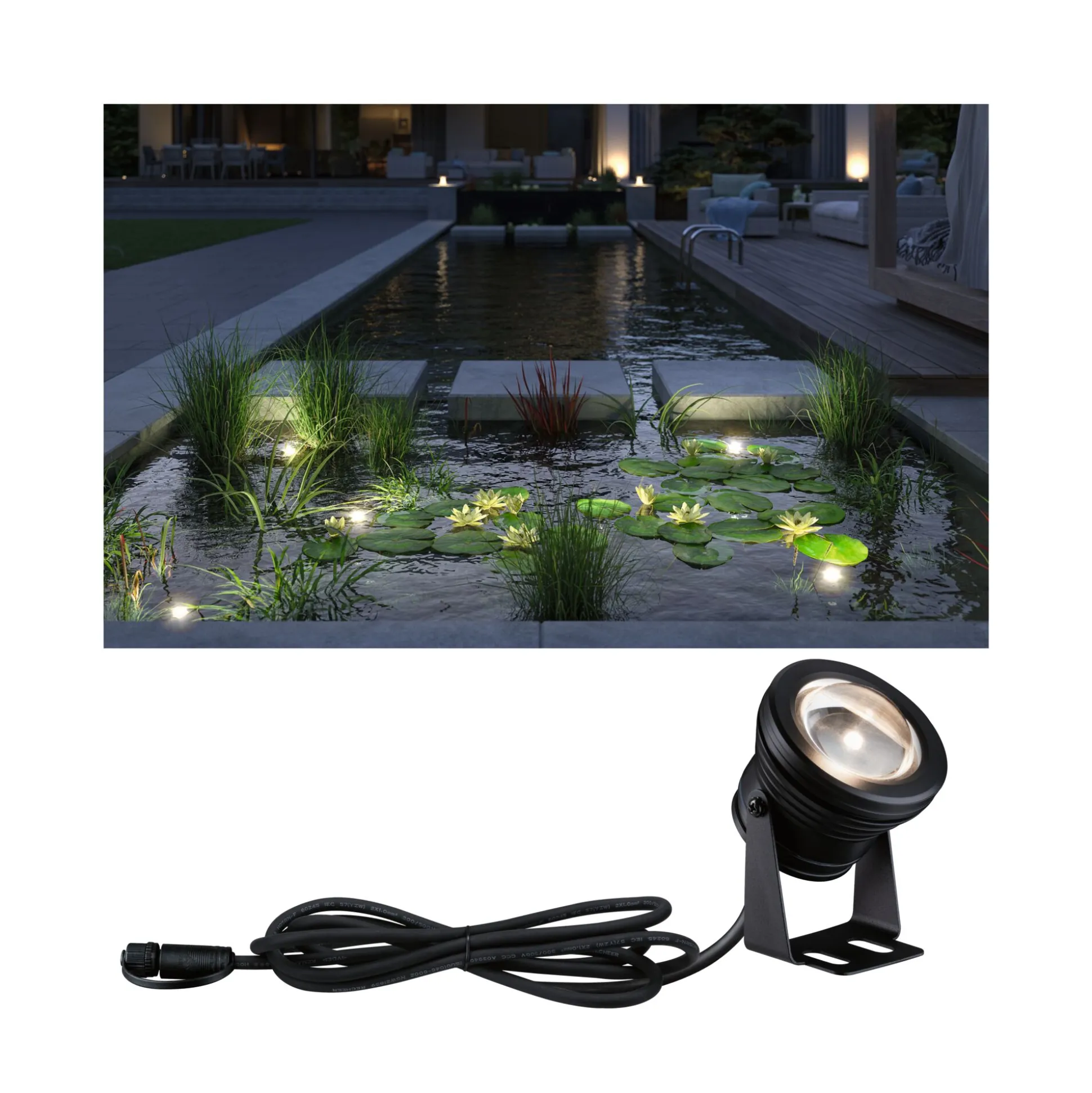 Plug & Shine LED Spot - Teichleuchte Einzelspot