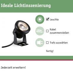 Plug & Shine LED Spot - Teichleuchte Einzelspot