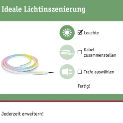 Plug & Shine LED Stripe Smart Home Zigbee 3.0 - Smooth Einzelstrip