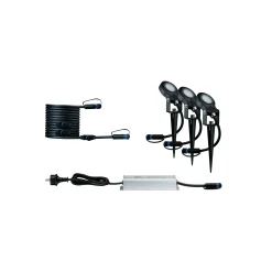 Plug & Shine Preisattraktives Starterset Zigbee 3.0 - Smart Home smik + LED Erdspieß Sting