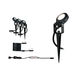 Plug & Shine Preisattraktives Starterset Zigbee 3.0 - Smart Home smik + LED Erdspieß Sting