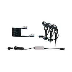 Plug & Shine Preisattraktives Starterset Zigbee 3.0 - Smart Home smik + LED Erdspieß Sting