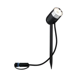 Plug & Shine Preisattraktives Starterset Zigbee 3.0 - Smart Home smik Gateway + LED Gartenstrahler Pike Basisset RGBW+