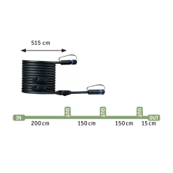 Plug & Shine Preisattraktives Starterset Zigbee 3.0 - Smart Home smik Gateway + LED Gartenstrahler Pike Basisset RGBW+
